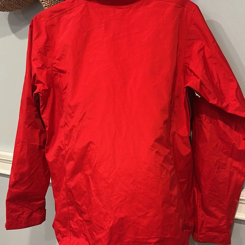 Patagonia Torrentshell H2NO Hooded Rain Jacket Waterproof Nylon Red Delicious - Picture 8 of 15